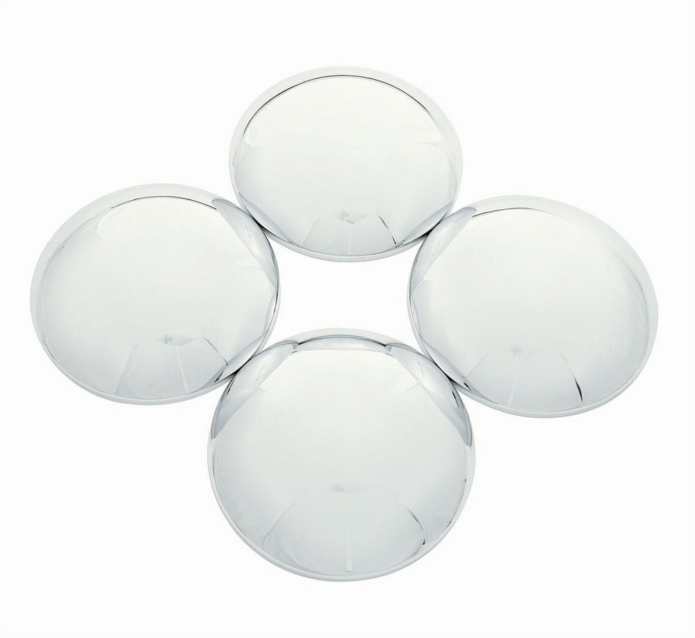 Hub Cap - Baby Moon - Steel - Chrome - GM / Ford 14/15 in Wheels - Set of 4
