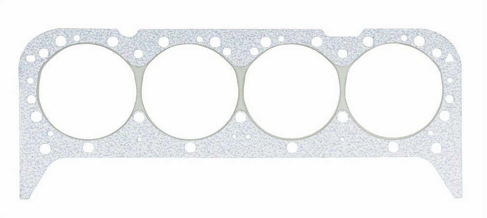 Cylinder Head Gasket - Ultra-Seal - 4.130 in Bore - 0.055 in Compression Thickness - Rubber Coated Graphite - Small Block Chevy - Each