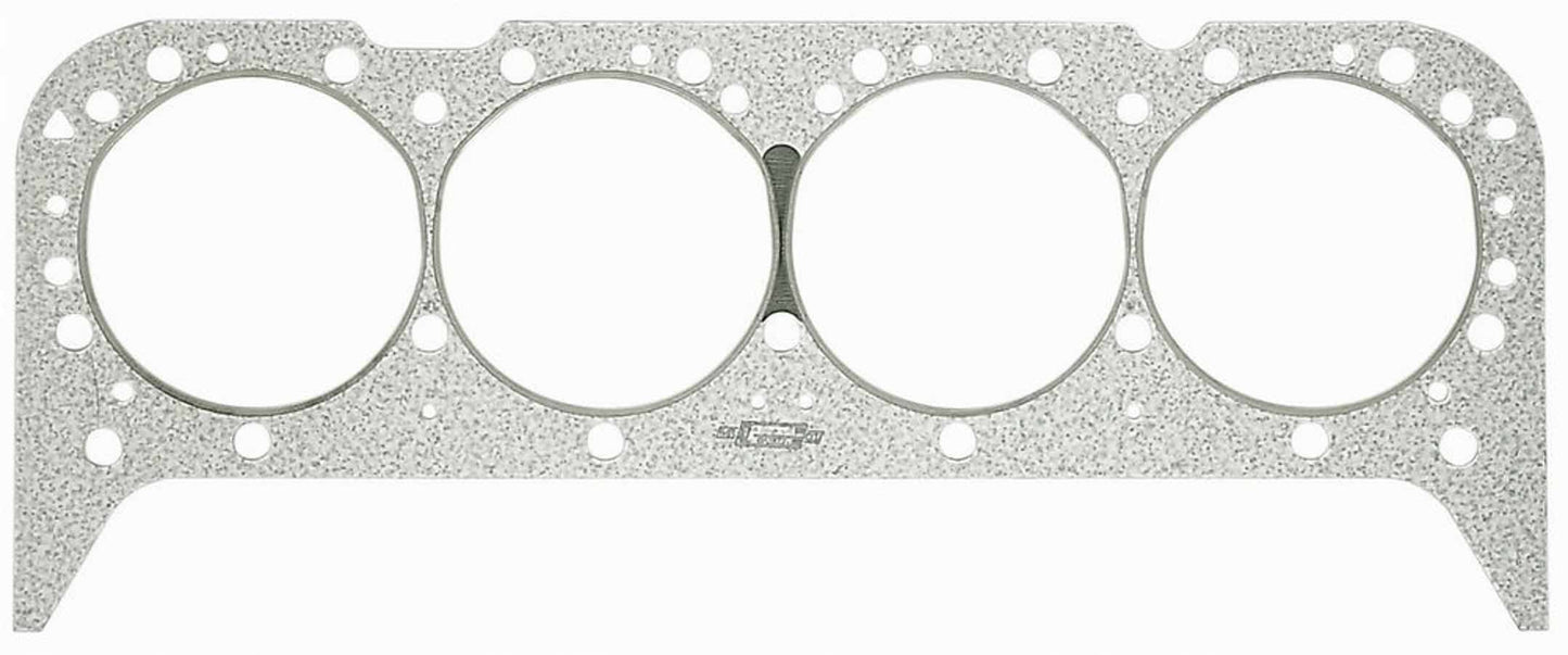Cylinder Head Gasket - Ultra-Seal - 4.190 in Bore - 0.038 in Compression Thickness - Rubber Coated Graphite - Small Block Chevy - Each