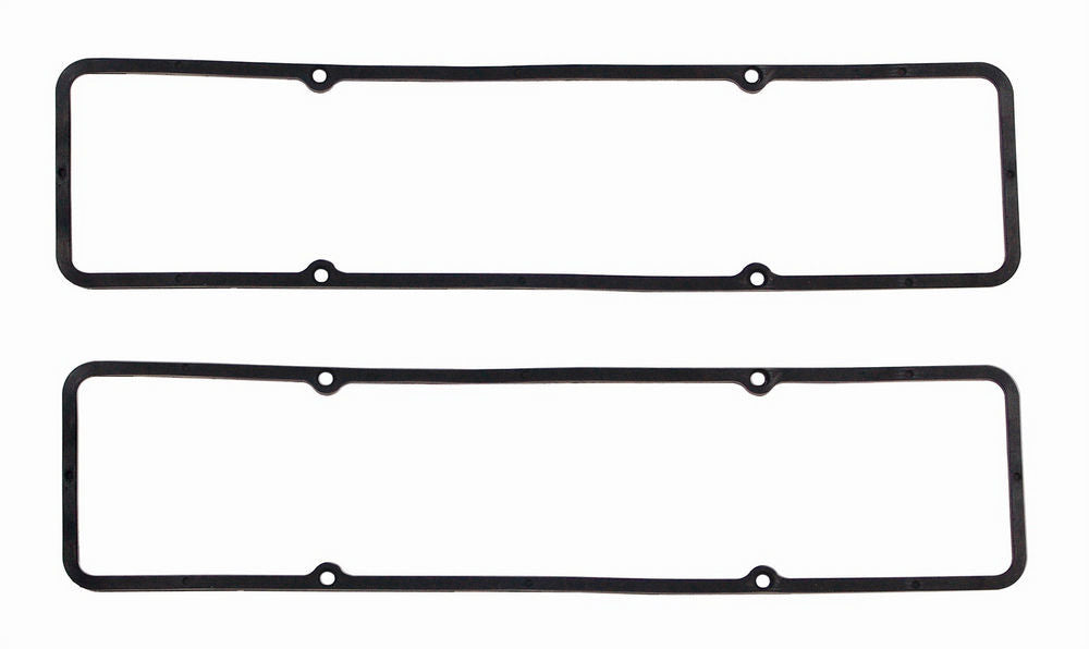 Valve Cover Gasket - 0.187 in Thick - Steel Core Silicone Rubber - Small Block Chevy - Pair
