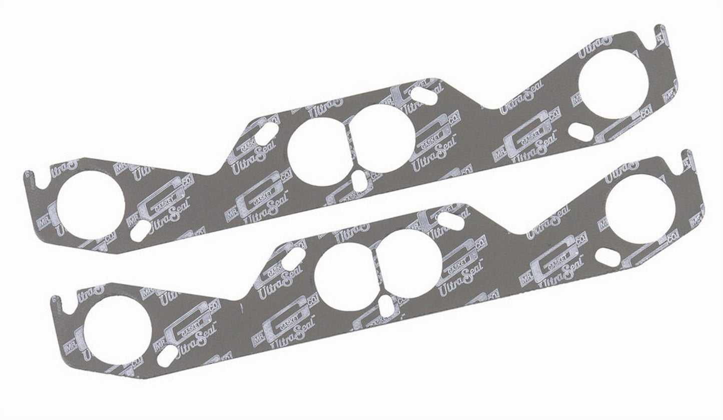Engine & Accessories Header / Manifold Gasket - Ultra-Seal - 1.930 in Round Port - Small Block Chevy - Pair