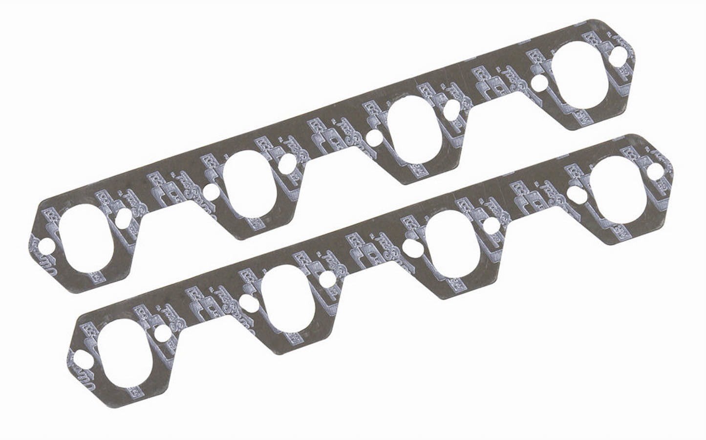 Engine & Accessories Header / Manifold Gasket - Ultra-Seal - 1.250 x 1.750 in Oval Port - Steel Core Laminate - Small Block Ford - Pair
