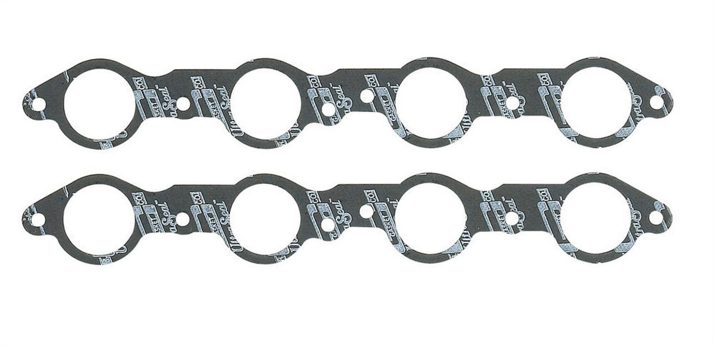 Engine & Accessories Header / Manifold Gasket - Ultra-Seal - 1.920 in Round Port - Steel Core Laminate - GM LS-Series - Pair