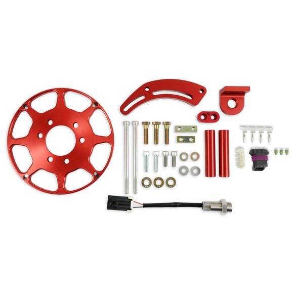 Crank Trigger Kit - Flying Magnet - Trigger Wheel / Pickup - 8.000 in Balancer - GM LS-Series - Kit