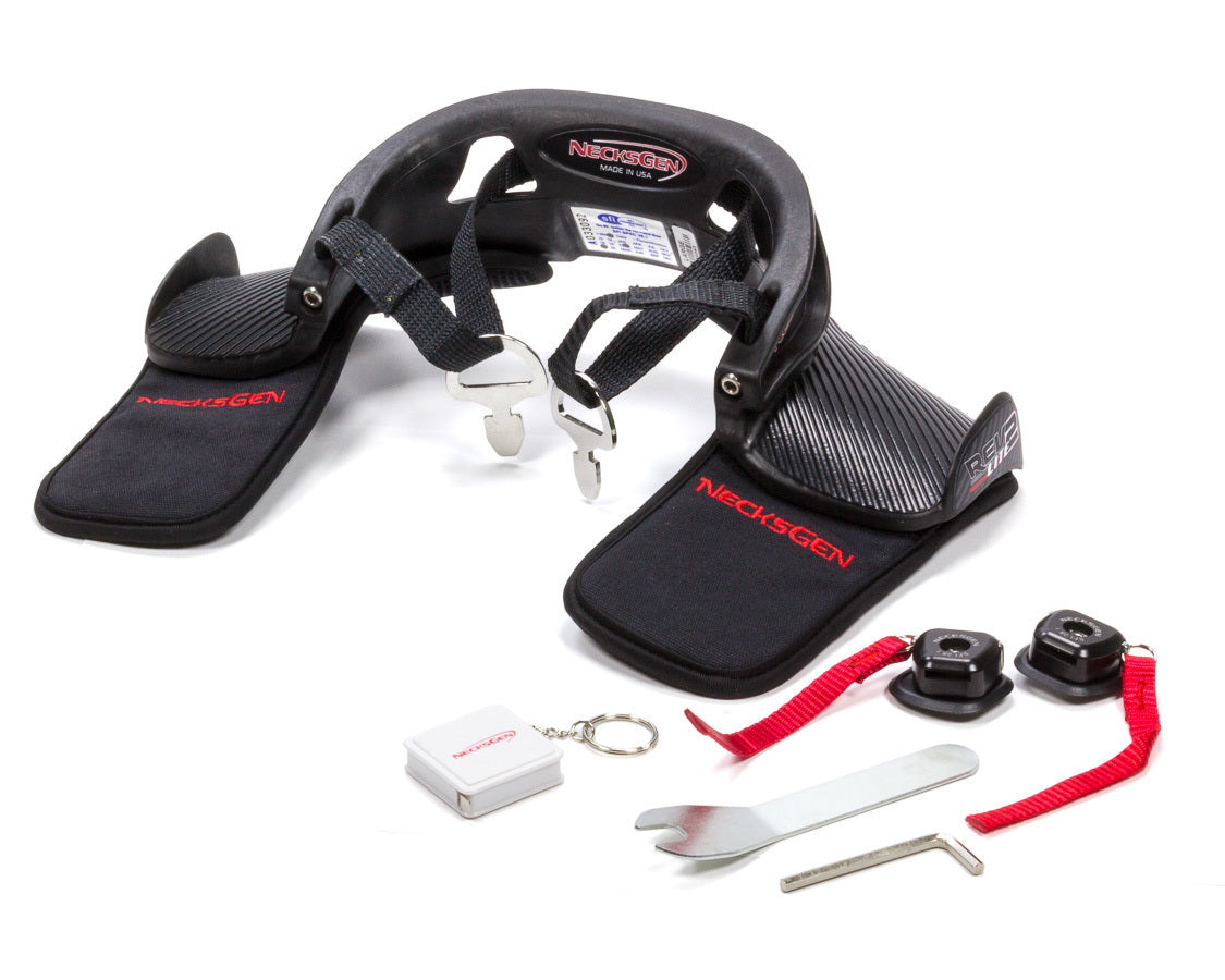 Head and Neck Support - REV2 Lite - SFI 38.1 - Plastic - Medium - Kit