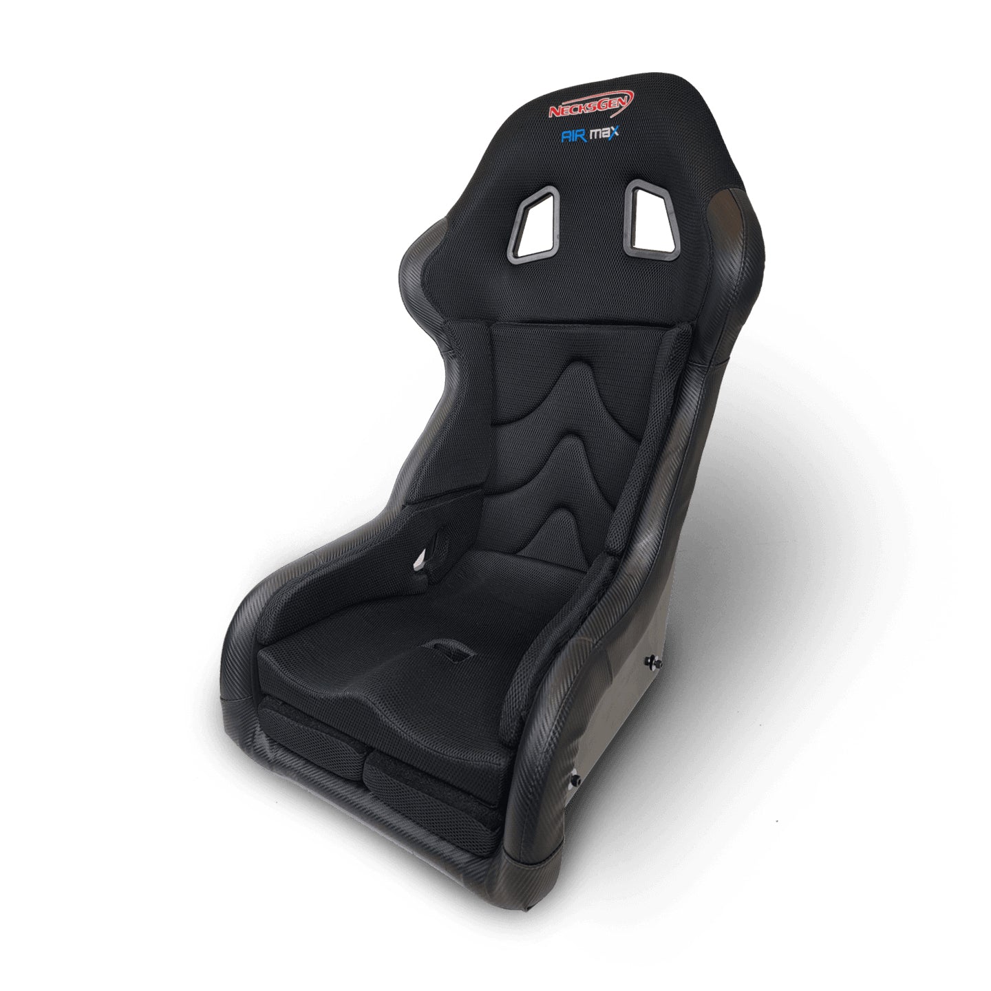 Seat - AirMax - Medium/Large - Harness Openings - Polyester - Black - Each