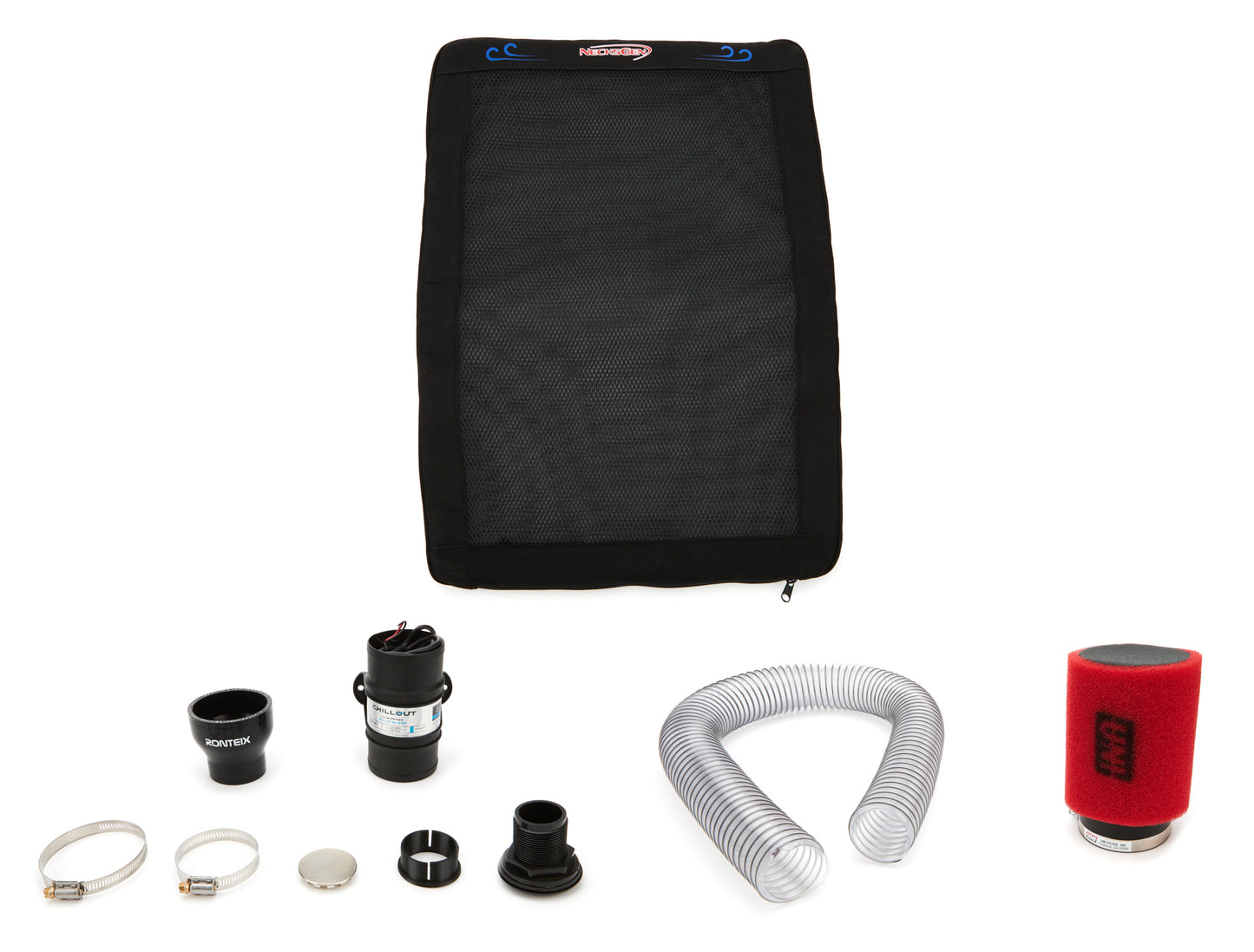 Helmet Air System - AirMax - Remote Mount - 3 ft Helmet Hose - 12V - 180 CFM - Kit