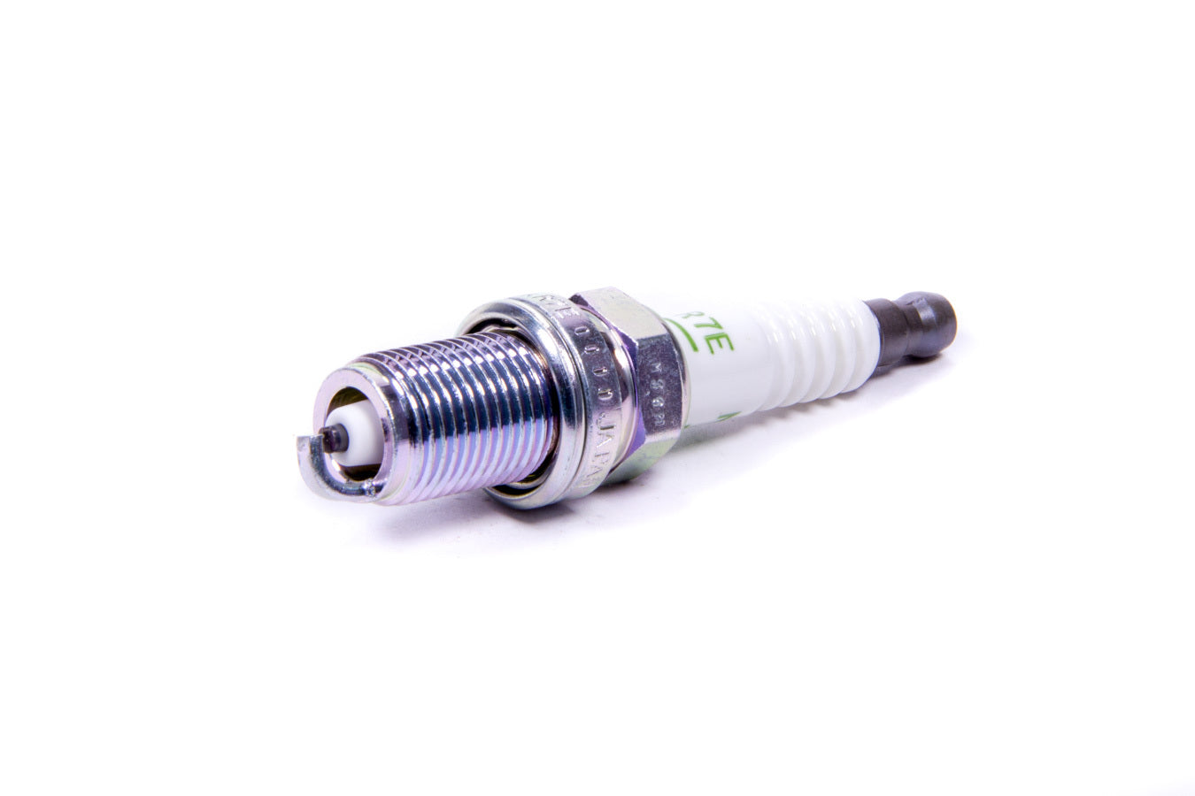Spark Plug - NGK V-Power - 14 mm Thread - 0.749 in Reach - Gasket Seat - Stock Number 4644 - Resistor - Each