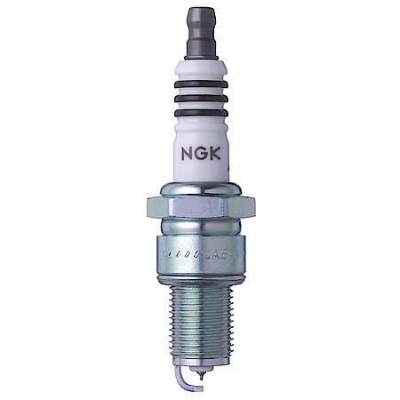 Spark Plug - NGK Iridium IX - 14 mm Thread - 0.749 in Reach - Gasket Seat - Stock Number 2115 - Resistor - Each