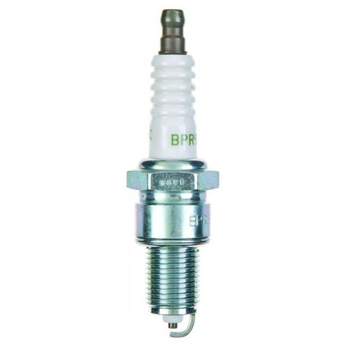 Spark Plug - NGK V-Power - 14 mm Thread - 0.749 in Reach - Gasket Seat - Stock Number 1233 - Resistor - Each