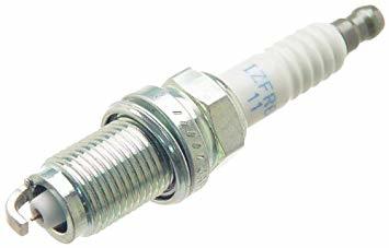 Spark Plug - NGK Laser Iridium - 14 mm Thread - 0.749 in Reach - Gasket Seat - Stock Number 6694 - Resistor - Each