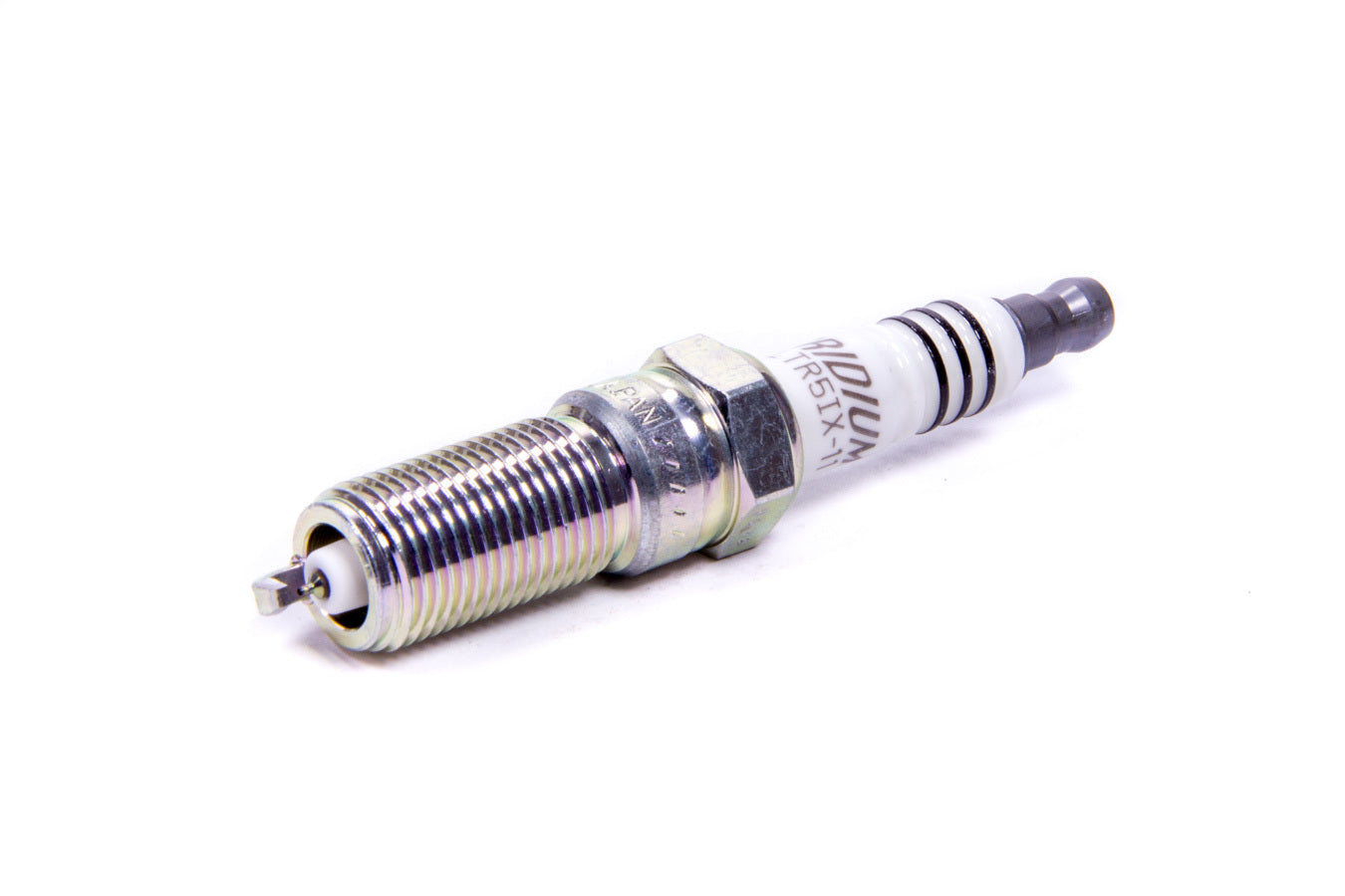 Spark Plug - NGK Iridium IX - 14 mm Thread - 0.984 in Reach - Tapered Seat - Stock Number 4344 - Resistor - Each