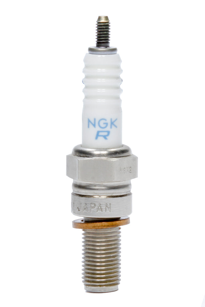 Spark Plug - NGK Racing - 10 mm Thread - 0.749 in Reach - Gasket Seat - Stock Number 4216 - Resistor - Each