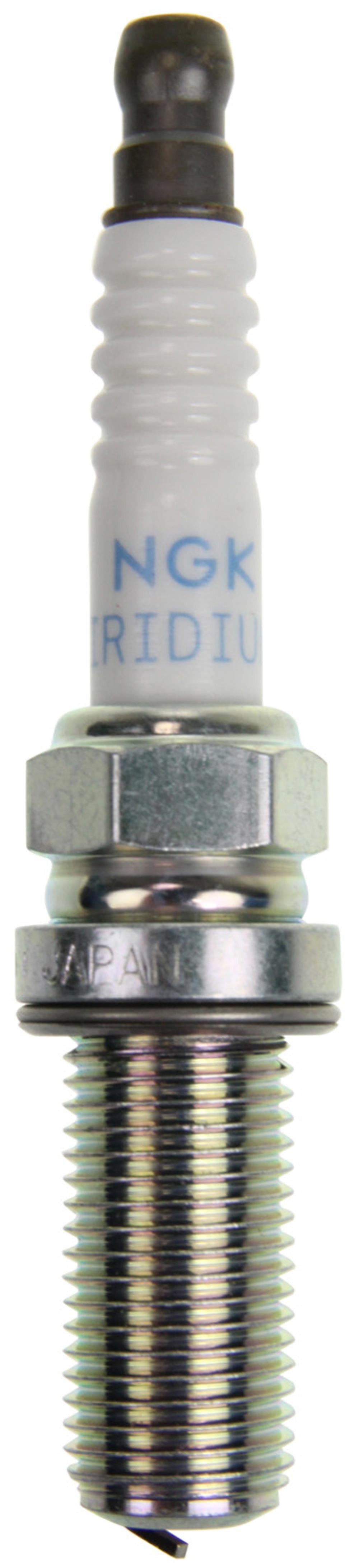 Spark Plug - NGK Racing - 14 mm Thread - 26.5 mm Reach - Gasket Seat - Stock Number 97537 - Resistor - Each