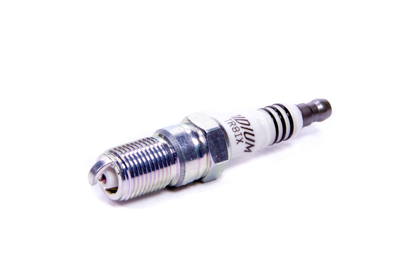 Spark Plug - NGK Iridium IX - 14 mm Thread - 0.708 in Reach - Tapered Seat - Stock Number 3691 - Resistor - Each