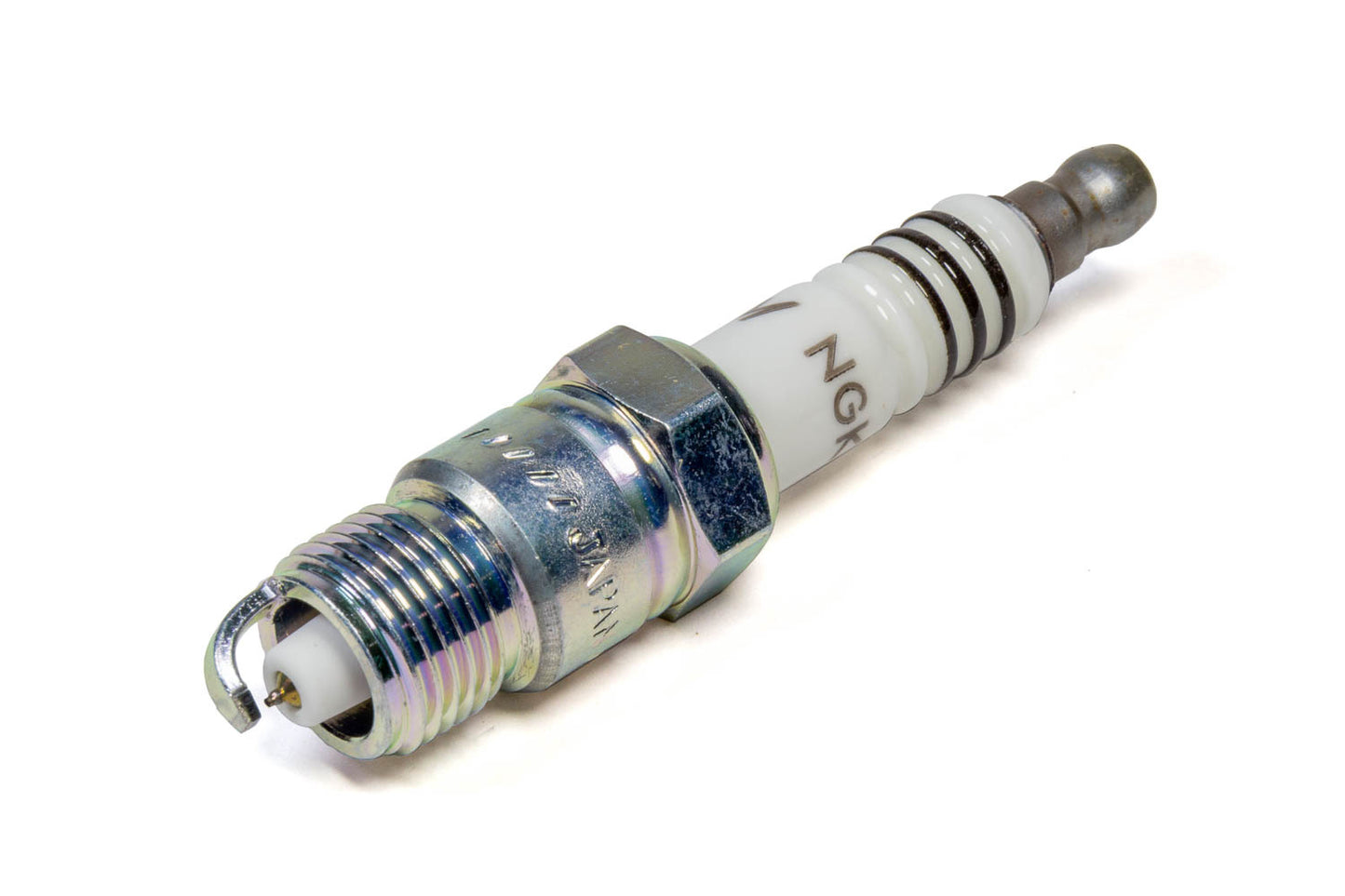 Spark Plug - NGK Iridium IX - 14 mm Thread - 0.460 in Reach - Tapered Seat - Stock Number 7401 - Resistor - Each