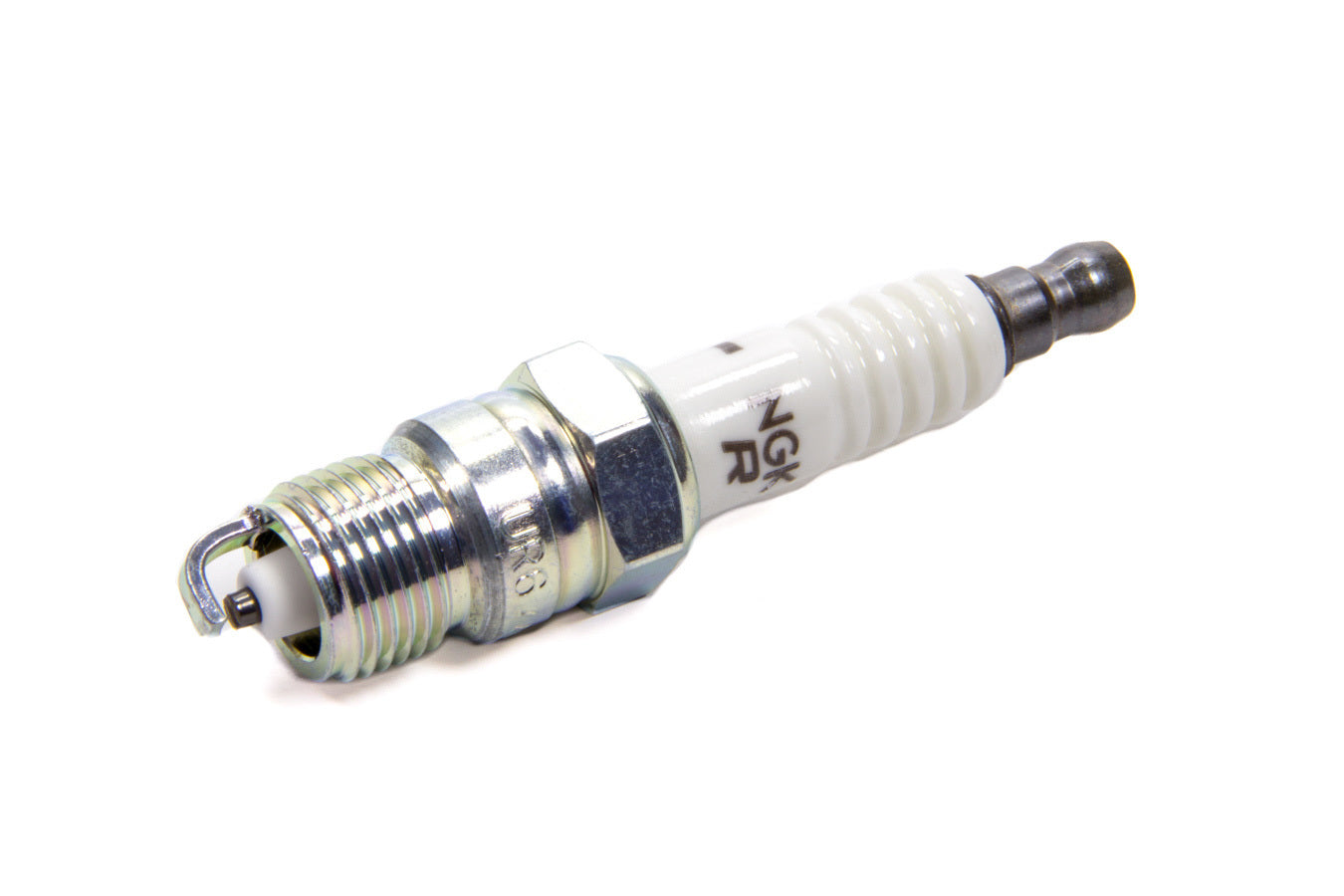Spark Plug - NGK V-Power - 14 mm Thread - 0.460 in Reach - Tapered Seat - Stock Number 7773 - Resistor - Each