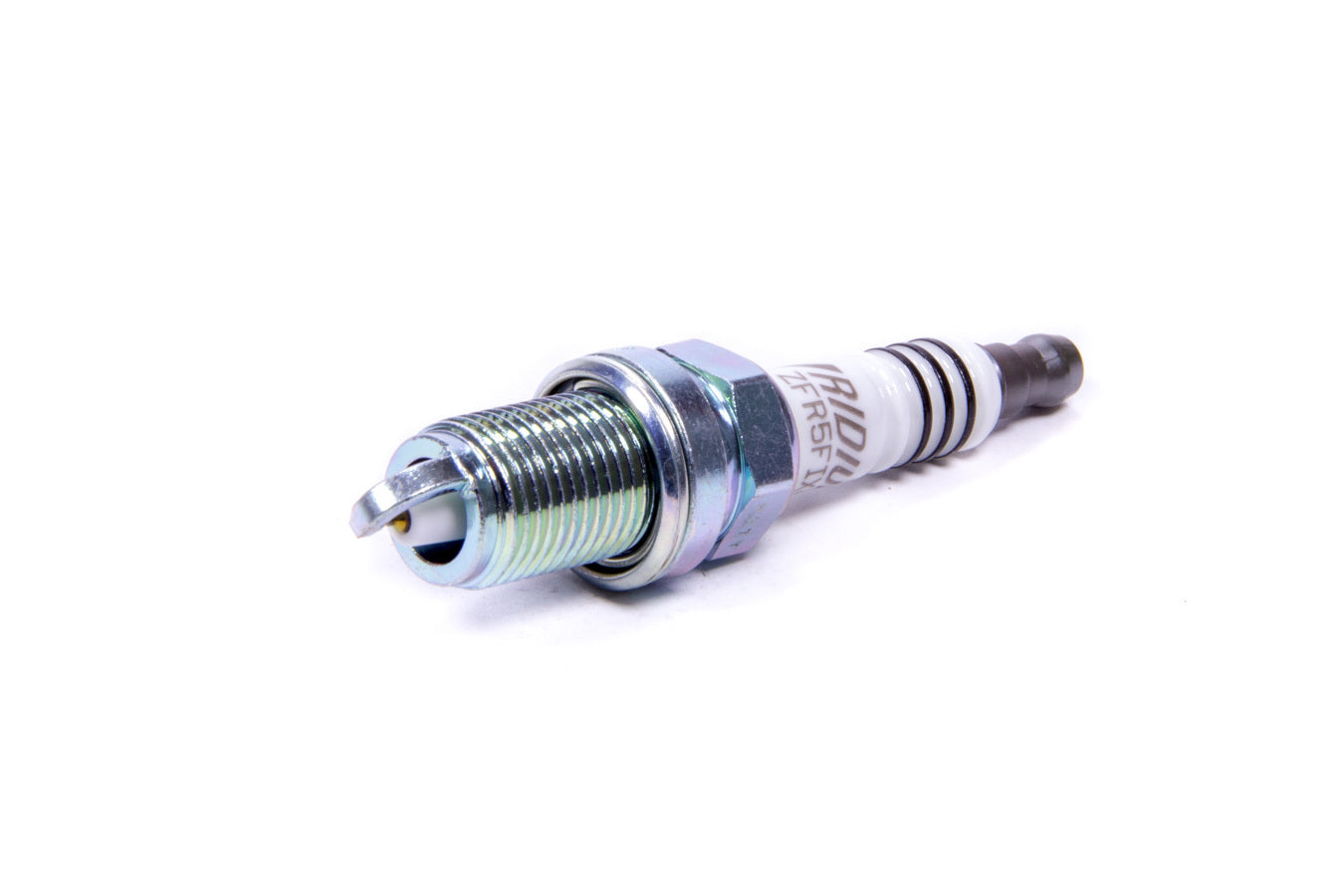 Spark Plug - NGK Iridium IX - 14 mm Thread - 0.749 in Reach - Gasket Seat - Stock Number 2477 - Resistor - Each