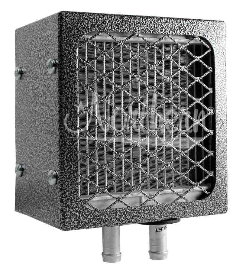 Heater - Auxiliary - 16000 BTU - Horizontal / Vertical Mount - 6-1/2 x 6-3/4 x 7 in - 12V - 2 Speed - Installation Kit / Switch - Universal - Kit