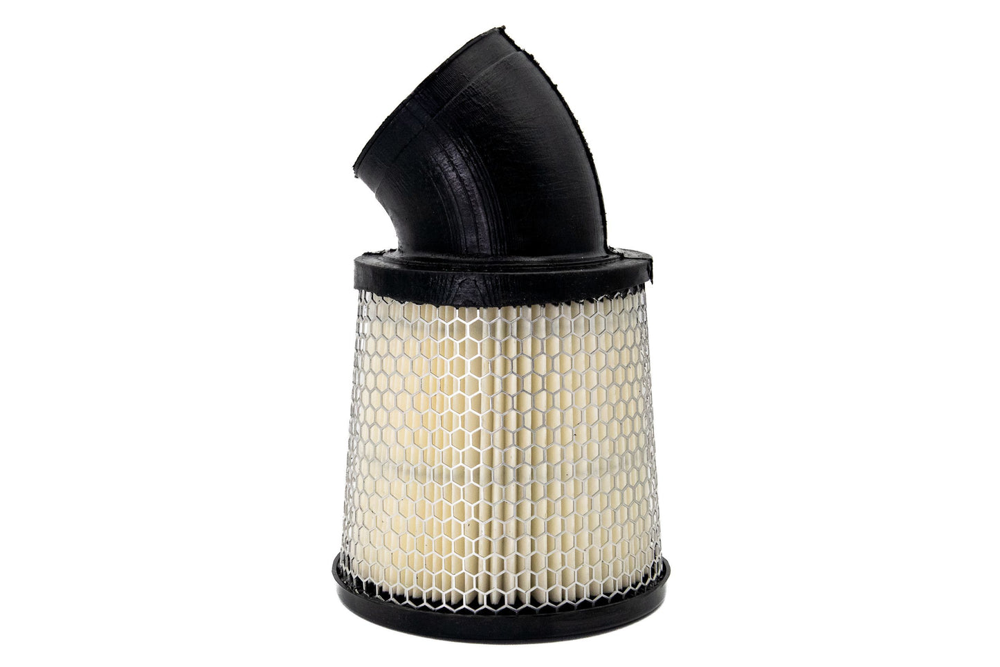 Air Filter Element - Round - 4.25 in Diameter - 5 in Tall - Wire Mesh Included - Paper - White - Dirt Kart - Each