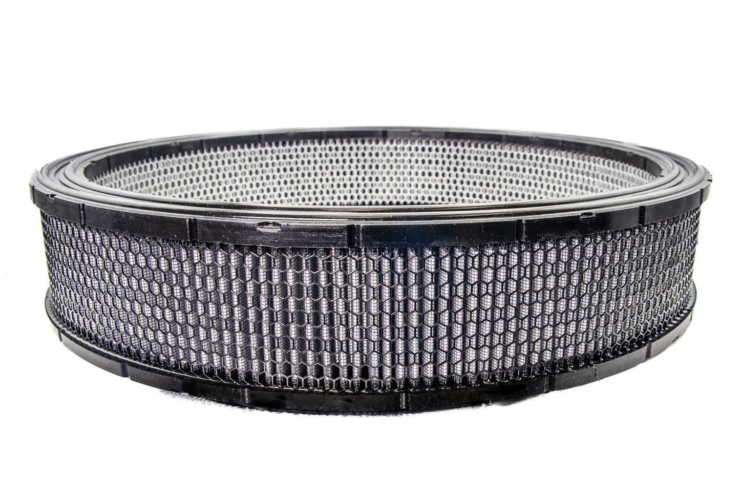 Air Filter Element - Round - 16 in Diameter - 3.5 in Tall - Wire Mesh Included - Paper - Gray - Universal - Each
