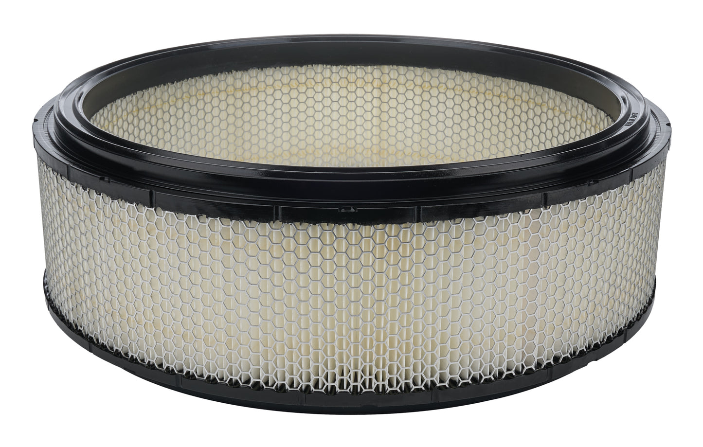 Air Filter Element - Round - 14 in Diameter - 4 in Tall - Wire Mesh Included - Paper - White - Universal - Each