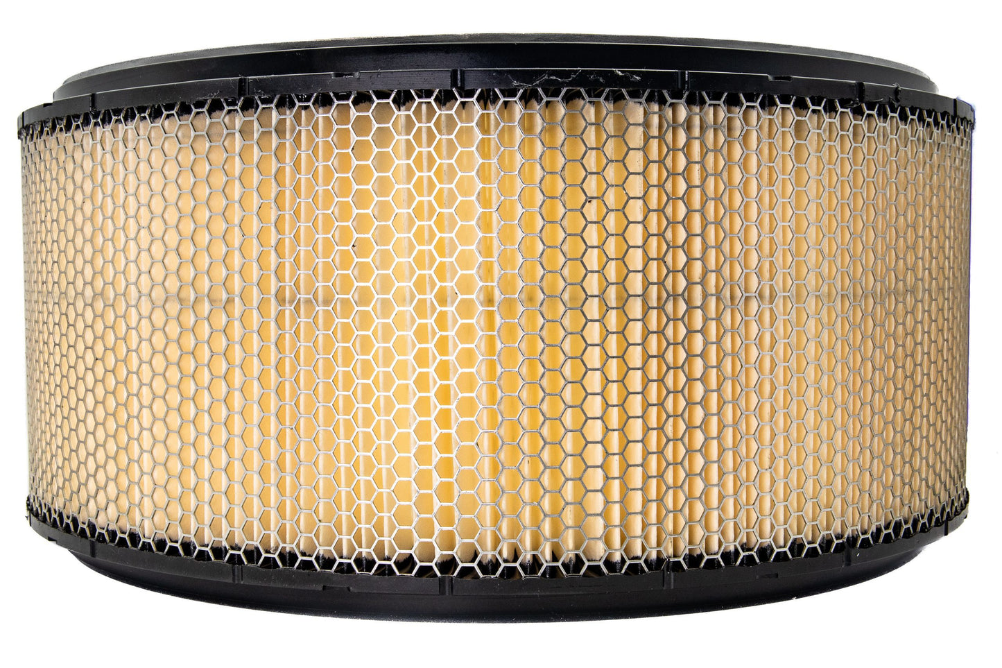 Air Filter Element - Round - 14 in Diameter - 6 in Tall - Wire Mesh Included - Paper - White - Universal - Each