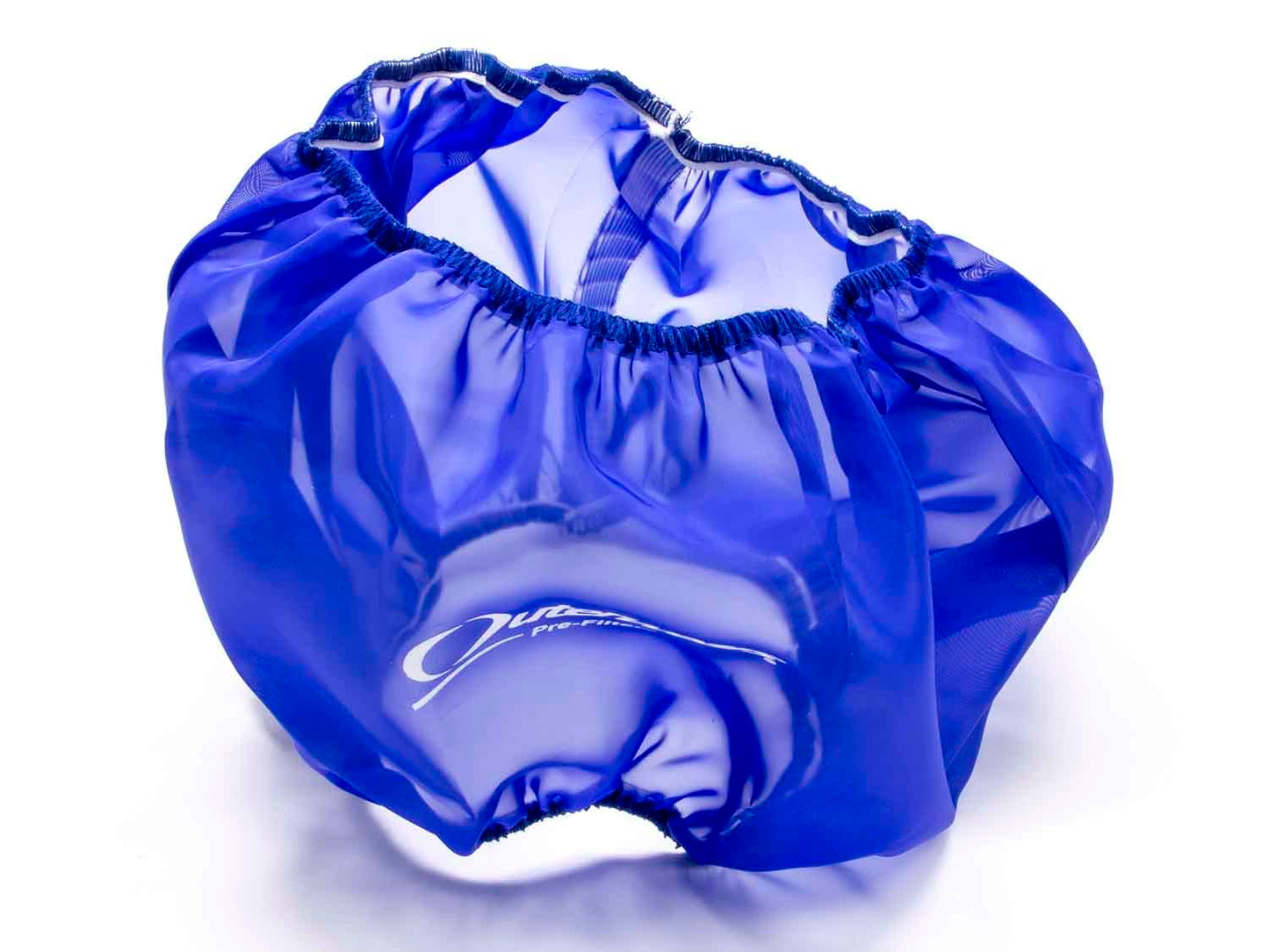 Air Filter Wrap - Pre Filter - Round - 14 in Diameter - 6 in Tall - Outerwears Logo - Polyester - Blue - Each