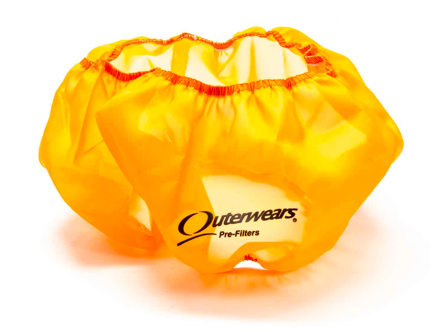 Air Filter Wrap - Pre Filter - Round - 14 in Diameter - 6 in Tall - Outerwears Logo - Polyester - Orange - Each