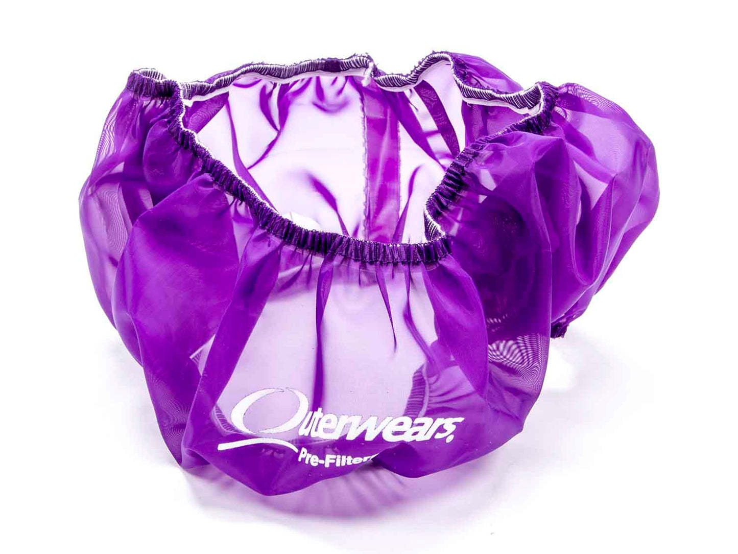 Air Filter Wrap - Pre Filter - Round - 14 in Diameter - 3 in Tall - Outerwears Logo - Polyester - Purple - Each