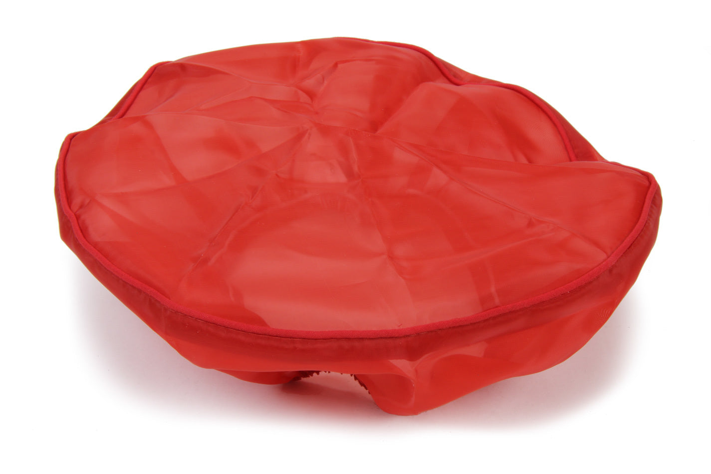 Funnel Pre Filter - Fuel - Polyester - Red - 9 in Round Funnels - Each