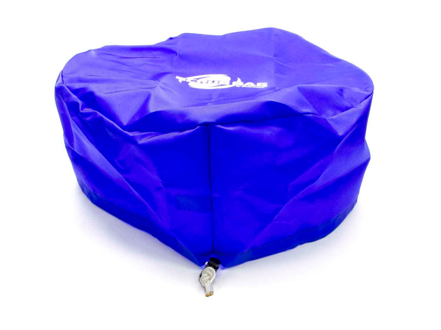 Scrub Bag - 14 in OD - 4 in Tall - Polyester - Blue - Air Filters - Each