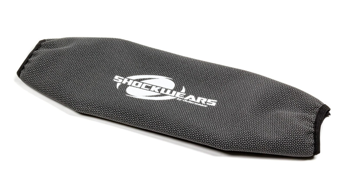 Shock Cover - Shockwears Armor - 14 in Long - 4.500 in OD - Elastic Ends - Hook and Loop Closure - Polyester - Black - Each