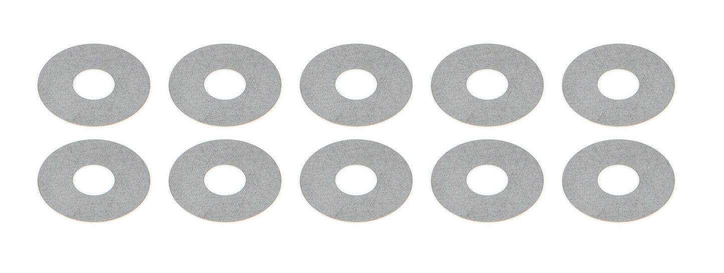 Shock Valve - Disc - 1.350 x 0.006 in - Steel - Natural - Penske Shocks - Set of 10