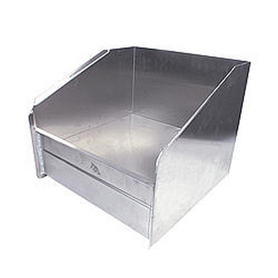 Helmet Shelf - 1 Bay - 14.25 x 12 x 15 in - Aluminum - Natural - Each
