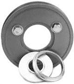 Crankshaft Pulley - V-Belt - 1 Groove - 5.25 in Diameter - Aluminum - Gray Anodized - Short Water Pump - Small Block Chevy - Each