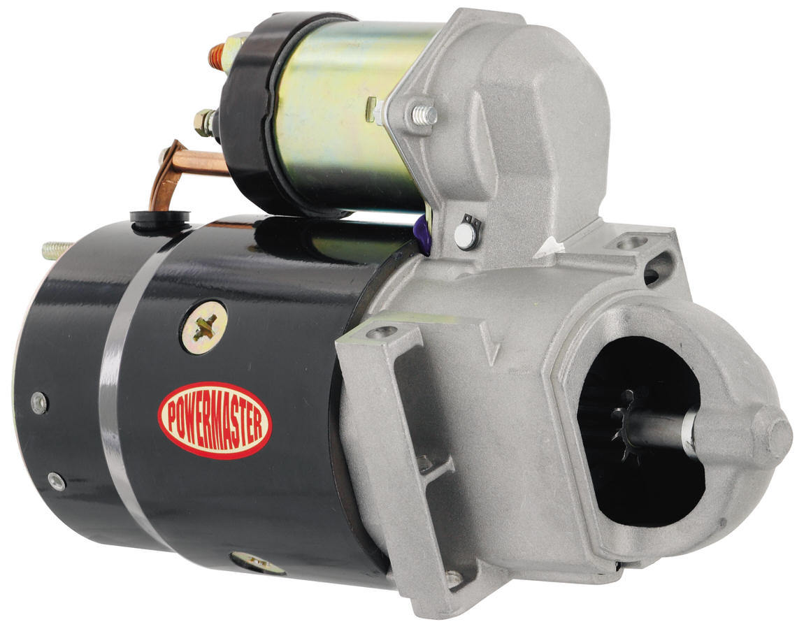 Starter - Original Look Hi-Torque Retro - Direct Drive - Black - 168 Tooth Flywheel - Small Block Chevy - Each