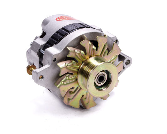 Alternator - CS130 - 140 amps - 16V - 1-Wire - 6-Rib Serpentine Pulley - Straight Mount - Aluminum Case - Natural - GM - Each