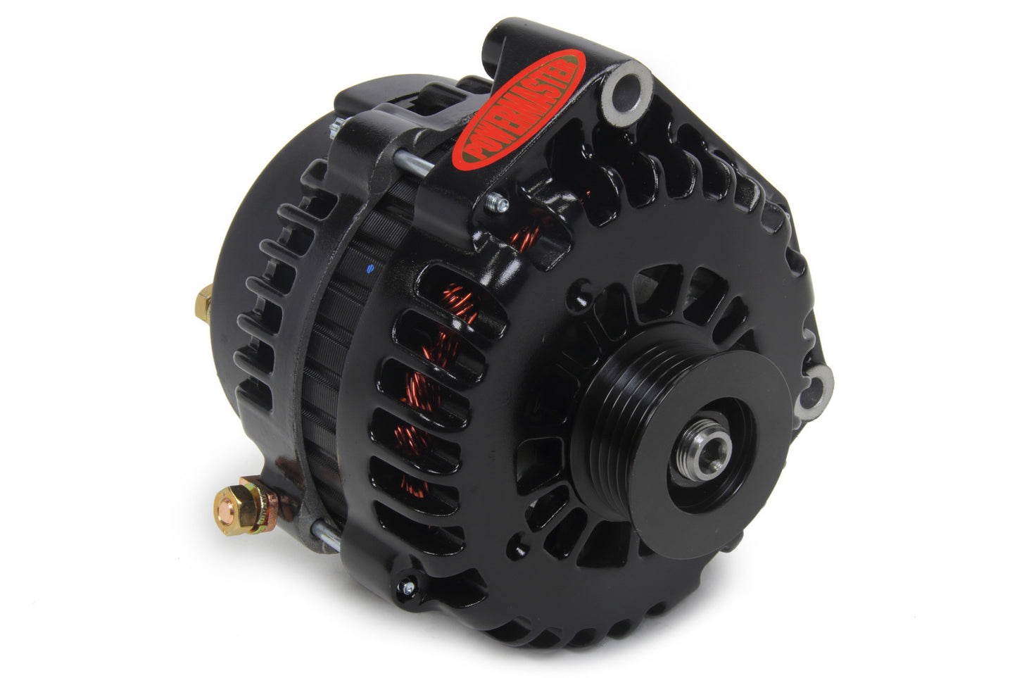 Alternator - AD244 - 220 amps - 12V / 16V - 1-Wire - 6-Rib Serpentine - Aluminum - Aluminum Case - Black Paint - GM - Each