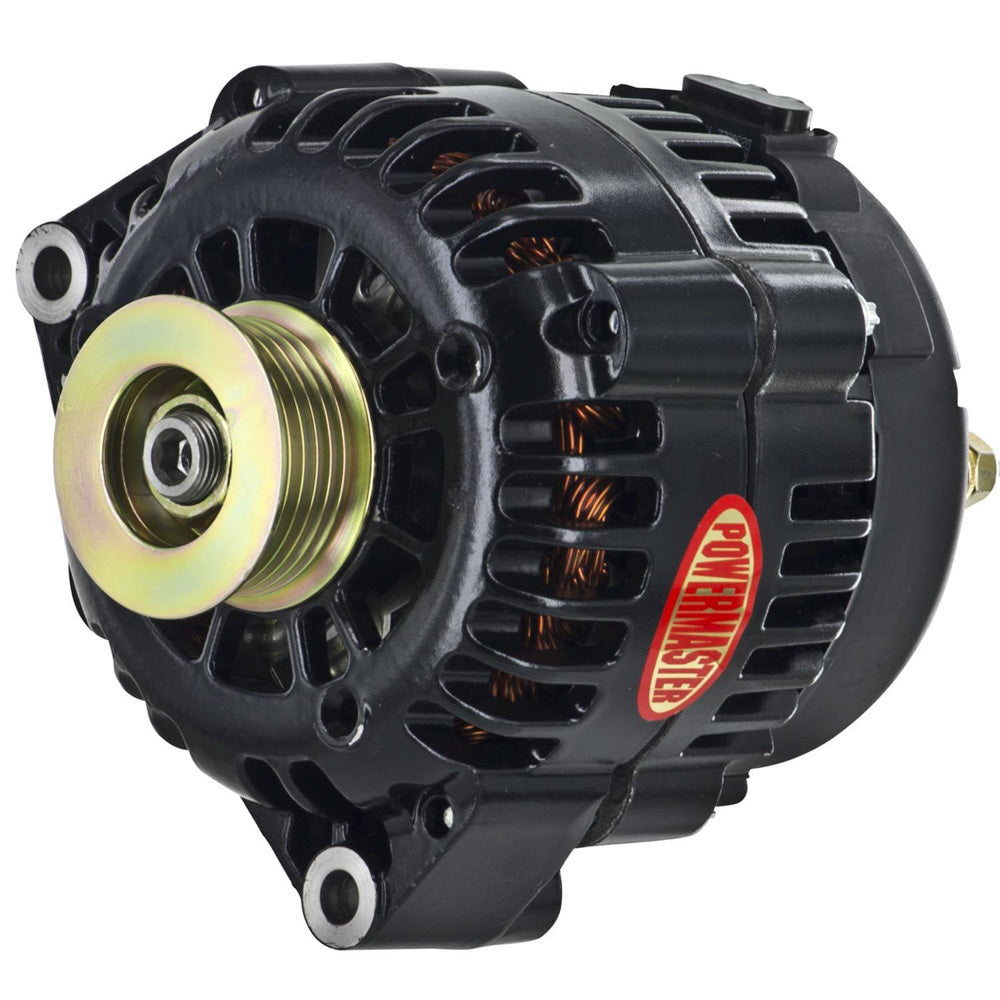 Alternator - AD230 - 165 amps - 12V - 1-Wire - 6-Rib Serpentine Pulley - Aluminum Case - Black Powder Coat - GM - Each