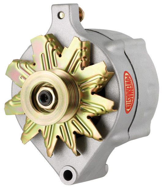 Alternator - Ford Style Race - Smooth - 150 amps - 12V - 1-Wire - 6-Rib Serpentine Pulley - Aluminum Case - Natural - Ford - Each