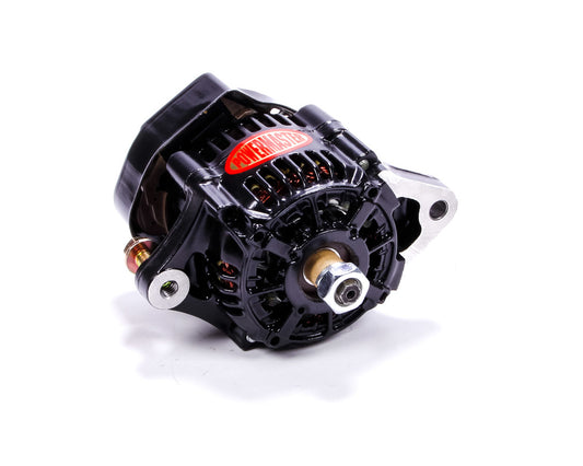 Alternator - Denso Style Race - Denso 93 mm - 55 amps - 16V - 1-Wire - No Pulley - Aluminum Case - Black Powder Coat - Denso Style - Each