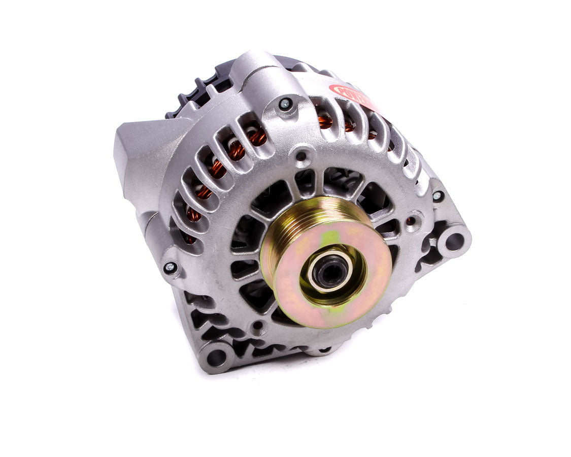 Alternator - CS130D - 120 amps - 12V - 1-Wire - 6-Rib Serpentine Pulley - Aluminum Case - Natural - GM - Each