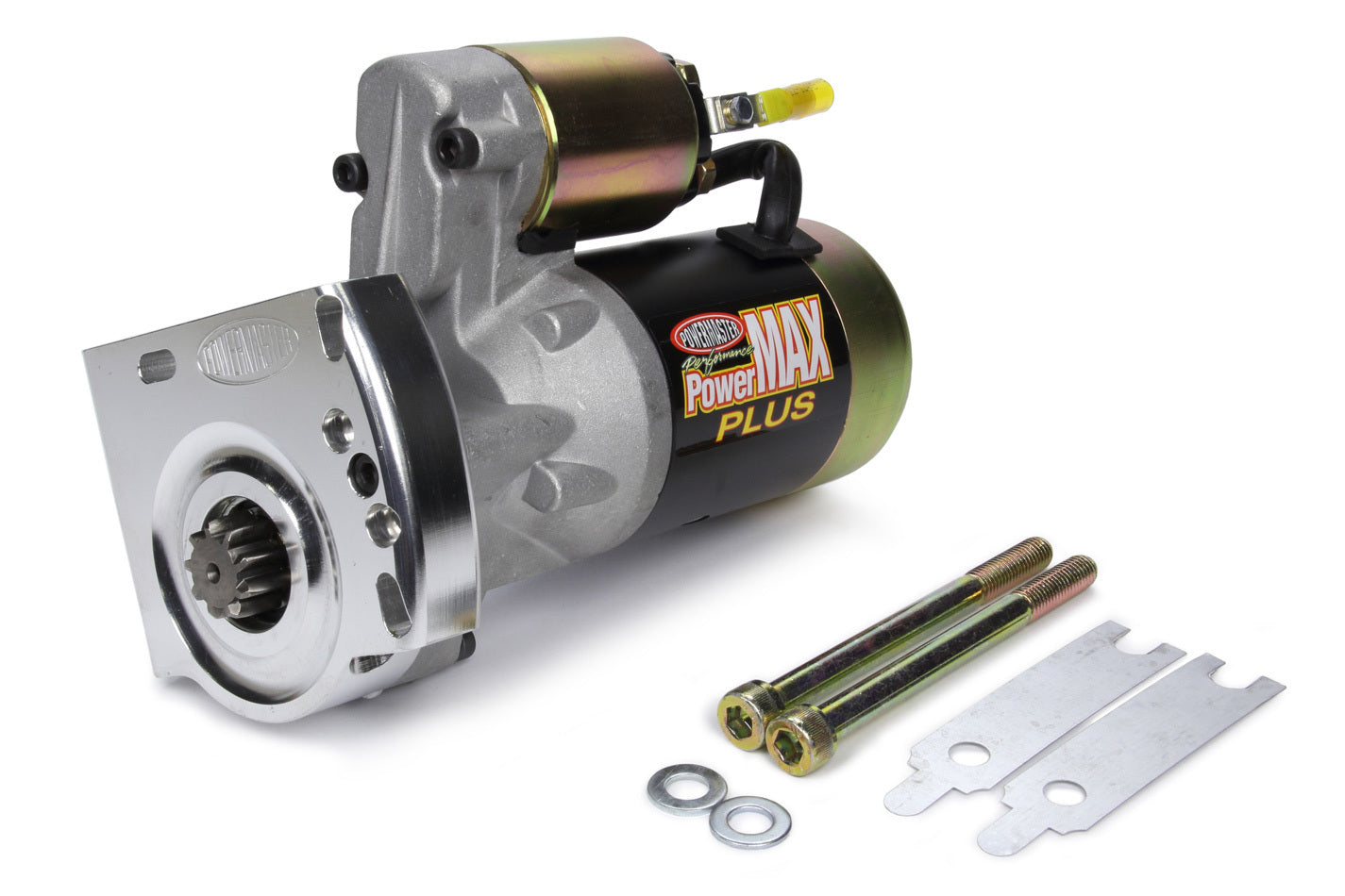 Starter - PowerMAX Plus - 3.7:1 Gear Reduction - Black Paint - 168 Tooth Flywheel - GM LS-Series - Each