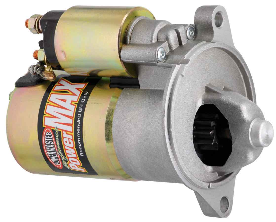 Starter - PowerMAX - 4.25:1 Gear Reduction - Natural - 164 Tooth Flywheel - 3/8 in Depth - Small Block Ford - Each