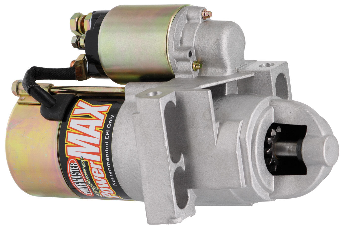 Starter - PowerMAX - 5.1:1 Gear Reduction - Natural - 168 Tooth Flywheel - Staggered Bolt - GM V8 - Each