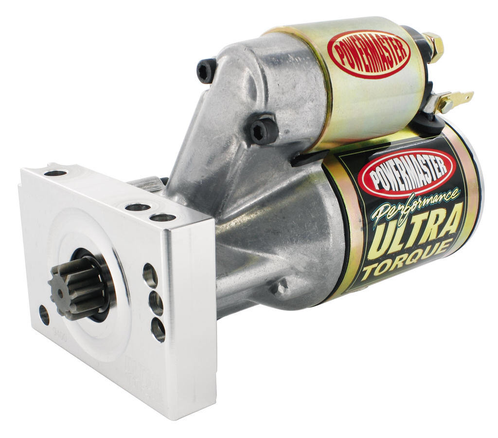Starter - Ultra Torque - 4.4:1 Gear Reduction - Natural - 153 / 168 Tooth - Straight Bolt - Chevy V8 - Each
