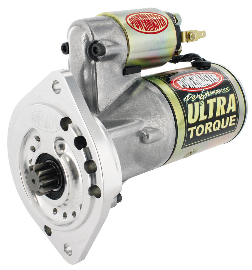 Starter - Ultra Torque - 4.4:1 Gear Reduction - Natural - 157 Tooth Flywheel - 3/4 in Depth - Small Block Ford - Each