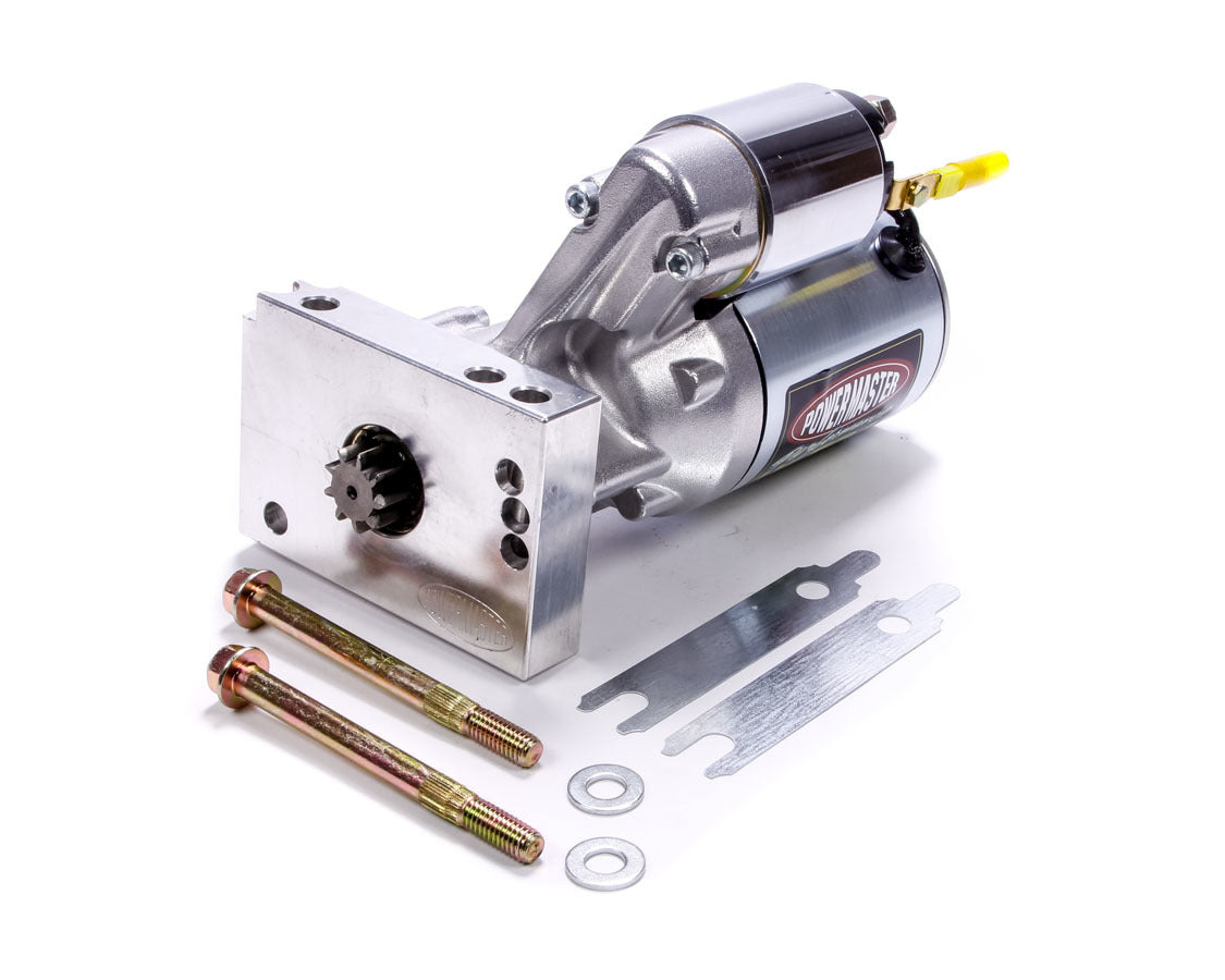 Starter - Ultra High Speed - 3.75:1 Gear Reduction - Natural - 153 / 168 Tooth Flywheel - Straight Bolt - Chevy V8 - Each