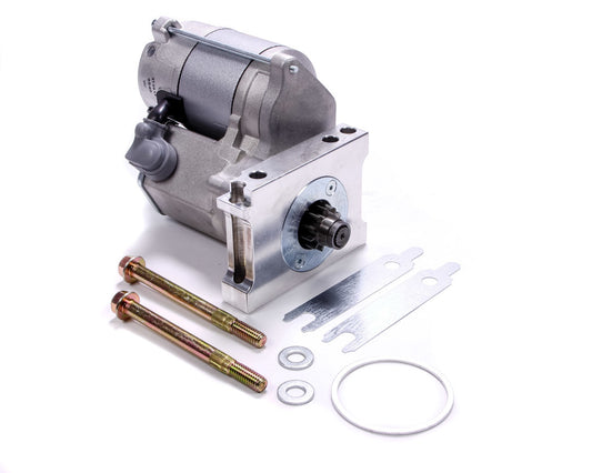 Starter - XS Torque - 4.4:1 Gear Reduction - Natural - 153 / 168 Tooth Flywheel - Straight Bolt - Chevy V8 - Each